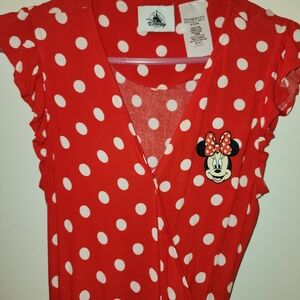 Disney Red Polka Dot Minnie Mouse Dress